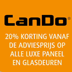 CanDo deuren met 20% korting