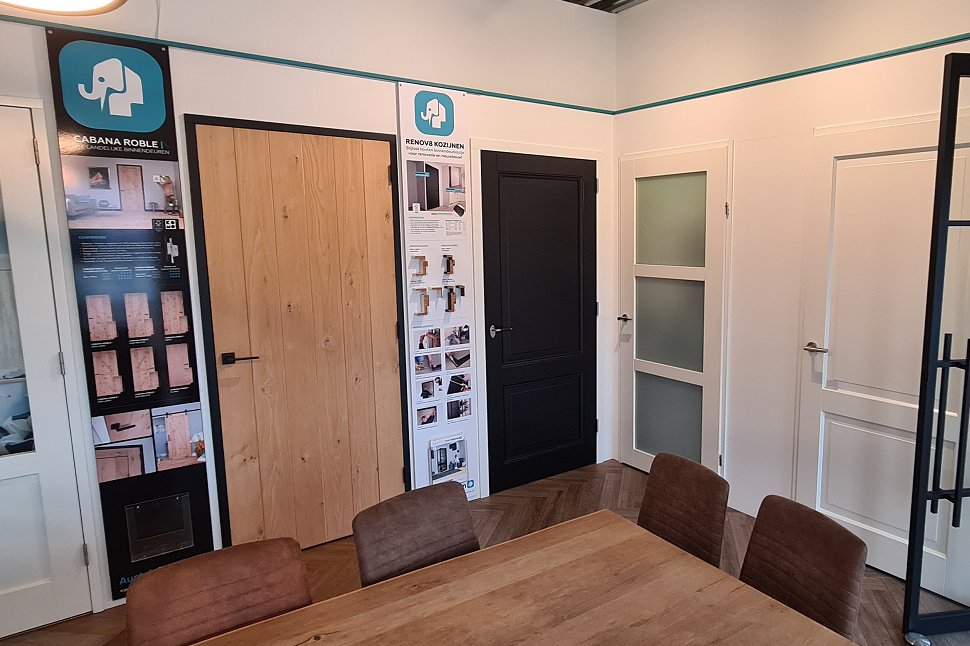 Bezoek onze binnendeuren showroom vandaag