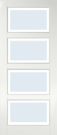 Albo DA 2104 Blank facetglas
