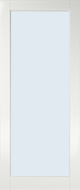 ALBO DA 2501 Blank glas binnendeur