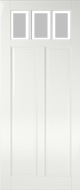 Albo DC 1213 Mat glas met blanke rand