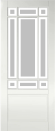 Albo DC 3314 Mat glas met blanke rand