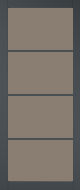 Albo FA 2554 SL Bruin rookglas