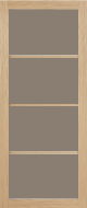 Albo FA 2554 WO Bruin rookglas
