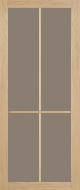 Albo FA 2564 WO Bruin rookglas