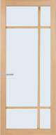 ALBO FA 2592 WO Blank glas binnendeur