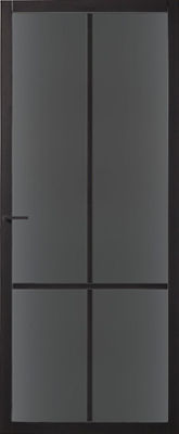 Skantrae SSL 4028 45 mm Roedes Rook glas binnendeur