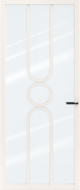 Skantrae SSL 14621 Blank glas binnendeur