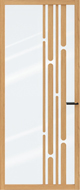Skantrae SSL 14824 blank glas binnendeur