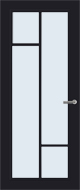 Svedex FR508 Diep Zwart Blank glas