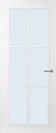 Svedex FR511W Blank glas binnendeur