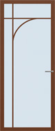 Svedex NC101 Cacao Bruin Blank glas