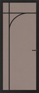 Svedex NC101 Diep zwart Brons glas