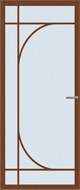 Svedex NC104 Cacao Bruin Blank glas