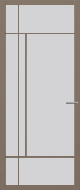 Svedex NC201 Leem Taupe Rook glas
