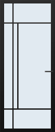 Svedex NC201 Diep Zwart Blank glas