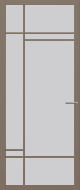 Svedex NC202 Leem Taupe Rook glas