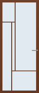 Svedex NC203 Cacao Bruin Blank glas