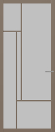 Svedex NC203 Leem Taupe Satijn glas