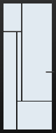 Svedex NC203 Diep Zwart Blank glas