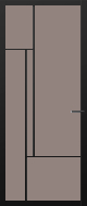 Svedex NC203 Diep Zwart Brons glas