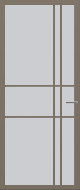 Svedex NC204 Leem Taupe Rook glas