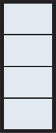 VeraLux Roos Blank glas