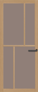 Weekamp WK 6341 Eiken Brons glas