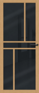Weekamp WK 6342 Eiken Zwart glas