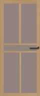Weekamp WK 6344 Eiken Brons glas