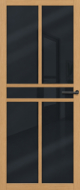 Weekamp WK 6344 Eiken Zwart glas