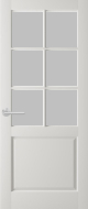 Weekamp WK6522 A1 Satijn gelaagd glas