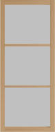 Weekamp WK 6306 Eiken Mat gelaagd glas