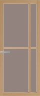 Weekamp WK 6313 Eiken Brons glas