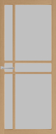Weekamp WK 6314 Eiken Mat gelaagd glas